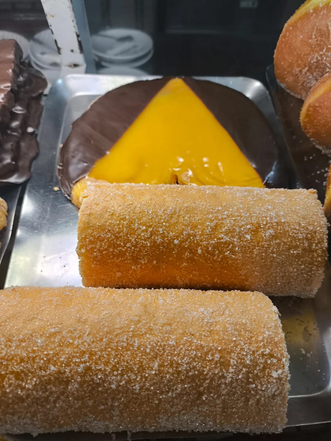 Bolos e tortas — fotografia real da Padaria do Pilado